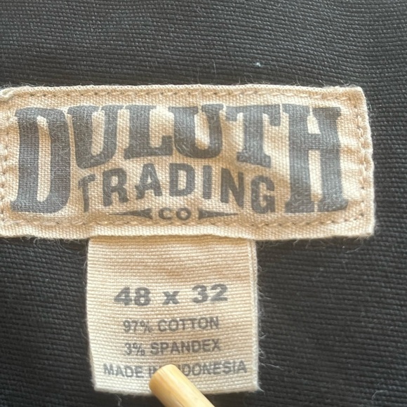 Duluth Men’s Size 40 Black Flex Firehose Work Pants - Picture 6 of 7